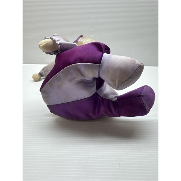 Lot of 2 Vintage Wind-Up Musical Clown Dolls w/ Starry Eyes – 8" Moving Heads - Picture 12 of 12